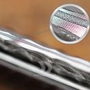 Obrázok 7. Zatvárací nôž DELLINGER Santoku Karasu VG-10 Damascus