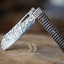 Obrázok 3. Zatvárací nôž DELLINGER Santoku Karasu VG-10 Damascus