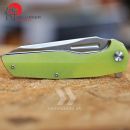 Zatvárací nôž DELLINGER Coyotte Flipper green 8CR14MOV