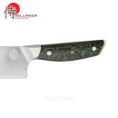 Kuchársky nôž Santoku DELLINGER Sandvik green Norther sun