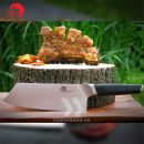 Čínsky nôž Tao DELLINGER Cube Ebony Wood