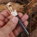 Deer Antler Firesteel Ferrocerium kresadlo podpaľovač s parožím