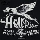 Yakuza Premium tričko HELL RIDER 3509 čierne