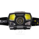 Čelovka STRONG LIGHT 1200 Lumen Senzor USB červené svetlo Headlamp