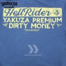 Yakuza Premium mikina HELL RIDER 3525 modrá