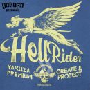 Yakuza Premium mikina HELL RIDER 3525 modrá