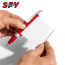 Ťahákové Pero červené skryté informácie po ruke Banner Pen Red