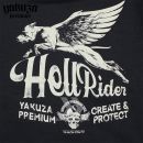 Yakuza Premium mikina HELL RIDER 3525 čierna