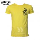 Yakuza Premium tričko HELL RIDER 3410 žlté