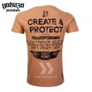 Yakuza Premium tričko RODENT 3507 oranžové