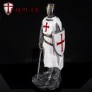Templar Rytier križiak s mečom soška 30cm 816-2811