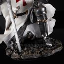 Templar Rytier v pokľaku po boji soška 18cm 766-7640
