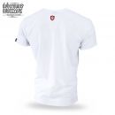 Doberman´s Aggressive tričko logo biele