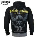 Yakuza Premium mikina REBEL CROOKS 3623 čierna