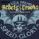 Yakuza Premium mikina REBEL CROOKS 3623 modrá