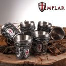 Templar Knight Crusader 6ks poháriky 50ml 816-3051