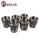 Templar Knight Crusader 6ks poháriky 50ml 816-3051