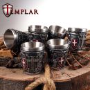 Templar Knight Crusader 6ks poháriky 50ml 816-305