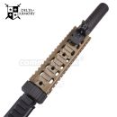 Airsoft Delta Armory AR15 Silent OPS 7" Charlie Half Tan