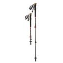 Obrázok 1. 3-dielne turistické palice NORTHFINDER teleskopické SUMMIIT black