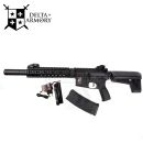 Airsoft Delta Armory AR15 Silent OPS 9" Charlie Black