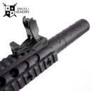 Airsoft Delta Armory AR15 Silent OPS 9" Charlie Black