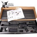 Airsoft Delta Armory M4 AR15 RIS Charlie čierna