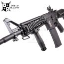 Airsoft Delta Armory M4 AR15 RIS Charlie čierna