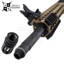 Airsoft Grand Power M4 AR15 KeyMod 10" Charlie Half Tan