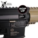 Airsoft Grand Power M4 AR15 KeyMod 10" Charlie Half Tan