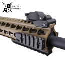 Airsoft Grand Power M4 AR15 KeyMod 10" Charlie Half Tan