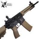 Airsoft Grand Power M4 AR15 KeyMod 10" Charlie Half Tan