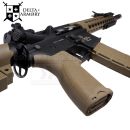 Airsoft Grand Power M4 AR15 KeyMod 10" Charlie Half Tan