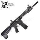 Airsoft Delta Armory M4 AR15 KeyMod 10" Charlie Čierna