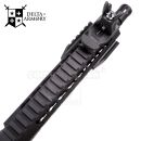 Airsoft Delta Armory M4 AR15 KeyMod 8” BRAVO Black