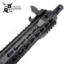 Airsoft Delta Armory M4 AR15 KeyMod 8” BRAVO Black