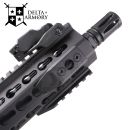 Airsoft Delta Armory M4 AR15 KeyMod 8” BRAVO Black