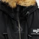 Alpha Industries Bunda 45P Hooded Custom black