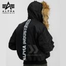 Alpha Industries Bunda 45P Hooded Custom black