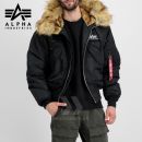 Alpha Industries Bunda 45P Hooded Custom black