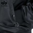 Alpha Industries Bunda MA-1 VF Hood Dark Side black/reflective