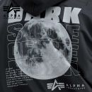 Alpha Industries Bunda MA-1 VF Hood Dark Side black/reflective