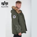 Alpha Industries Parka Polar Jacket dark green