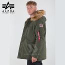 Alpha Industries Parka Polar Jacket dark green