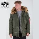 Alpha Industries Parka Polar Jacket dark green