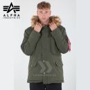 Alpha Industries Parka Polar Jacket dark green