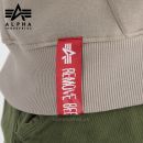 Alpha Industries Mikina Basic Zip Hoody vintage sand