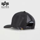 Alpha Industries Šiltovka Trucker Cap black