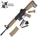 Airsoft Delta Armory M4 AR15 RIS Charlie HT Half Tan