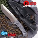 JACOB K25 nôž Outdoor G10 CNC Knife 32554